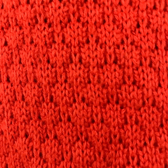 Adorable Girl’s Orange Shawl made from Janie and Jack - Picture 5 of 6